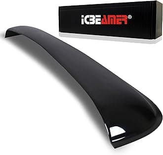 [Upgraded 2025] ICBEAMER 37.8" 980mm Sunroof Wind Deflector,Universal Fit Tinted Moonroof Visor for Deflecting Noise, Rain and Windy Weather, Car Accessories Sun Shade Dark Smoke Smooth/Waterproof