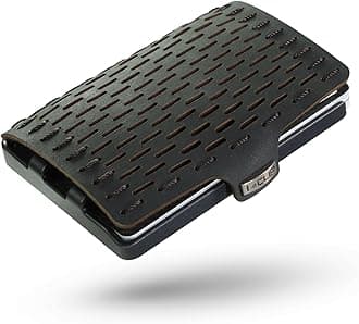 Original Wallet with Coinpouch - Leather Wallet - Men -Cardholder with Moneyclip - Slim Wallet - Black