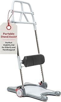 Molift Raiser Pro Sit to Stand Lift for Elderly - Portable Stand Assist, Mobility Aid for Seniors & Handicapped - Easy to Use and Ideal Transfer Aid Between Bed, Wheelchair, and Shower Chair