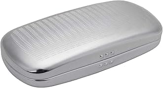 Brillenetui aus Aluminium mit hartem Streifen gefttert Metall Sonnenbrillen fr Frauen&Mann