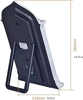 Azan Clock, Muslim Athan Wall Clock Alarm with LCD Display, Digital Azan Clock for Home/Office/Mosque-Ramadan Eid Gifts (Silver)