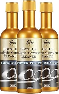 Auto Parts Engine Boost Up Cleaner Catalytic Converter Cleaner Fuel System Treatment Additive for Gasoline and Diesel Car (3Pcs)