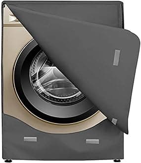 Washer/Dryer Cover,Washer and Dryer Covers,Washine Machine Cover for Waterproof and Dustproof Thickening Front-Loading Machine W27 D33 H39 in (Gray)
