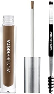 Eyebrow Gel, Waterproof, Smudgeproof, Long Lasting, Shade: Black/Brown, Vegan and Cruelty-Free