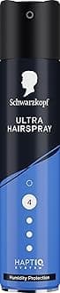 Schwarzkopf Hairspray Ultra 250ml, Hold Level 4 Hair Styling, Hairspray for All Hair Types, Strengthened Hair, Humidity Protection, Vegan Formula*