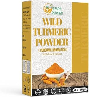 Wild Turmeric Powder Exfoliator| Amba Haldi Powder | Kasturi Manjal | Kasturi Turmeric150 Gms / 5.30 oz
