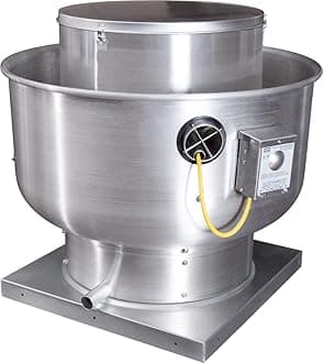 Centrifugal Upblast, High Speed Direct Drive Premium Efficiency 3 Phase Restaurant Exhaust Fans with Variable Frequency Drive 7500 CFM (VXD300)