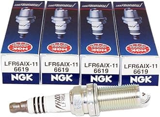 4 PCS *NEW* -- NGK 6619 Iridium Spark Plugs LFR6AIX-11