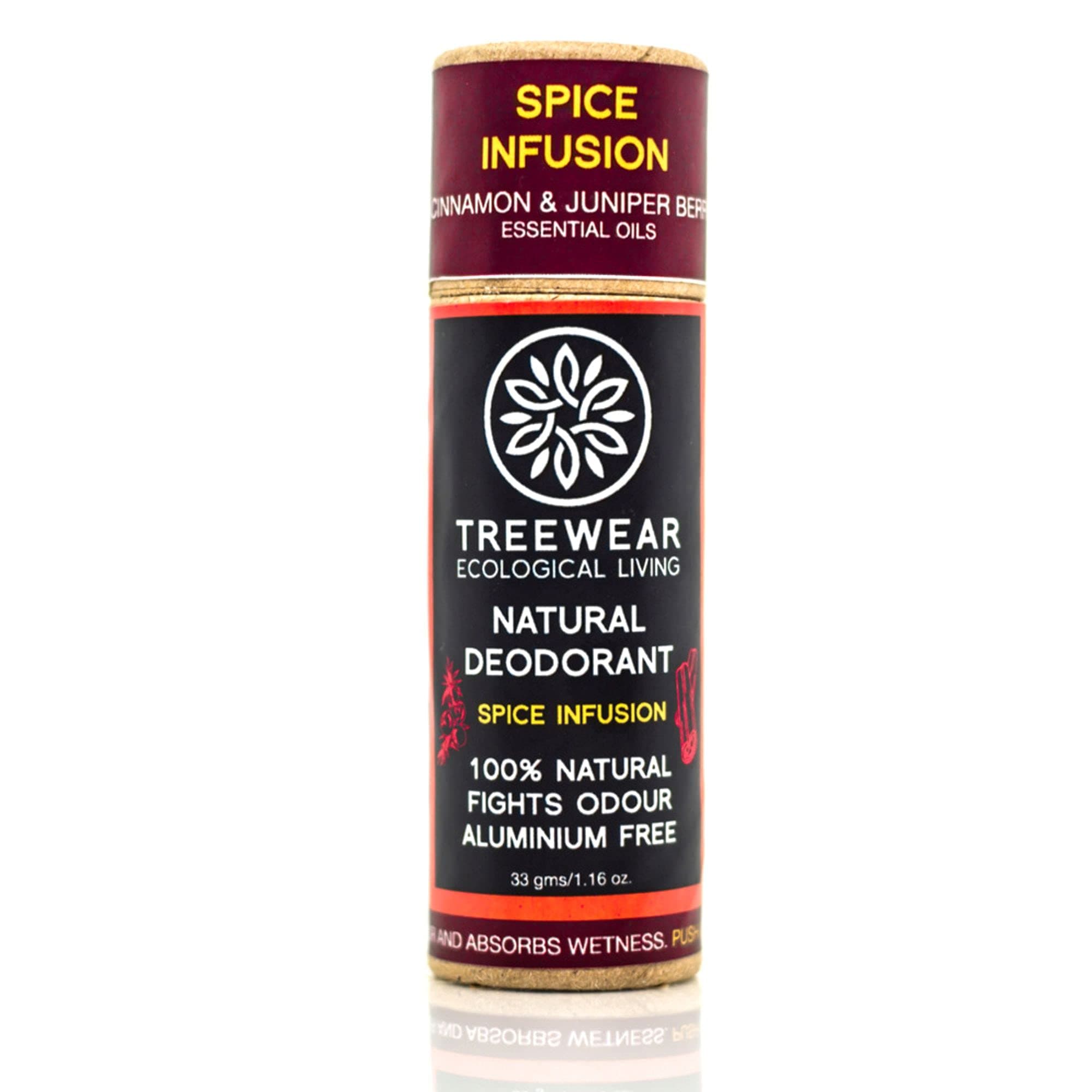 TreeWear Natural Deodorant - Spice Infusion