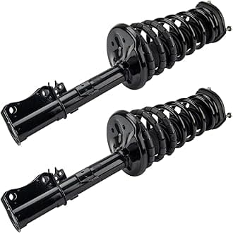 KAC Rear Strut & Coil Spring Assembly Set Driver & Passenger Sides Compatible with Toyota Avalon 1997-2003, Toyota Camry 1992-1994 1997-2001, Lexus ES300 1992-2001 271680/271681 2 PCS
