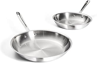 Stainless Steel Frying Pan 10-Inch and 12-Inch 8400001978
