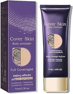All over Complexion Perfector, Body Coverage Perfector, Tattoo Cover up Makeup Waterproof, Cream Body Makeup, Transfer-Resistant Body Makeup, Long Last Body Foundation（1PCS）