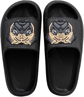 Womens Mens Cloud Slide Sandals Cushioned Thick Sole House Slides Shower Sandals Soft Summer Beach Shoes with Low Arch Support