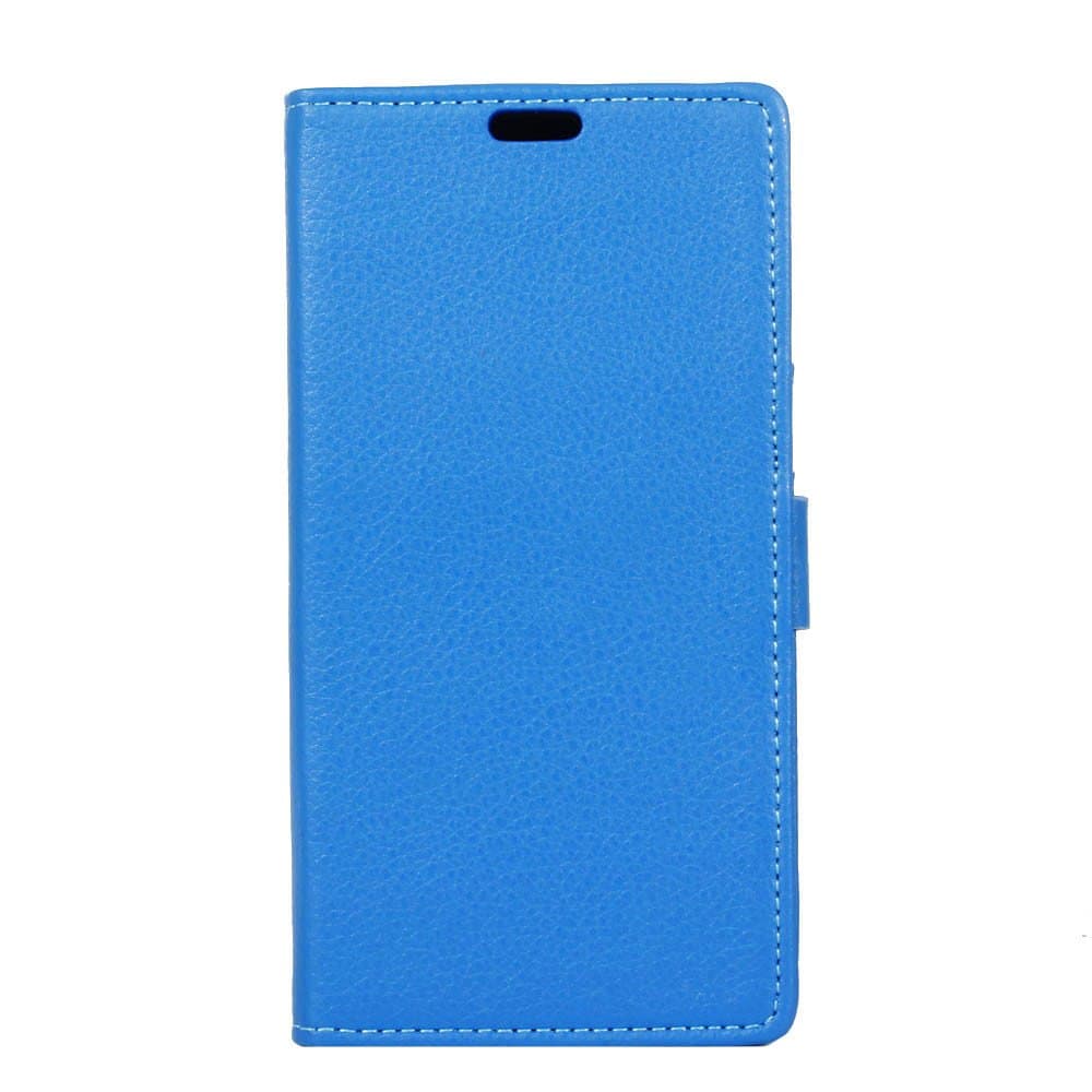 Nokia 6.1 Plus - Durable Protective Case Cases for Wallet Style Flip Cover Case for Nokia 6.1 Plus ONLY (Nokia 6.1 Plus Cover Blue)