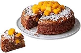 - Andy Anand Sugar Free Dunked Mango Coconut Cake, Enjoy the Amazing Taste of a Classic Cake Without the Sugar, Dunked in Fresh Puree, Traditional Recipe and Perfect for Guilt Free Celebrations (2.5 lb)