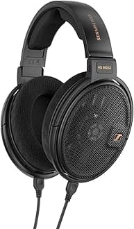 HD 660S2 Open‑Back Hi-Res Audiophile Headphones, Ultra‑Light Aluminum Voice Coil, Extended Sub‑Bass, 300 Ohm Impedance & Airflow Transducer, Plush Ear Cushions, Premium Comfort, 2Y Warranty