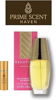 Beautiful Perfume for Women Eau de Parfum Spray fl 1.0 oz Bundle with Perfume Atomizer