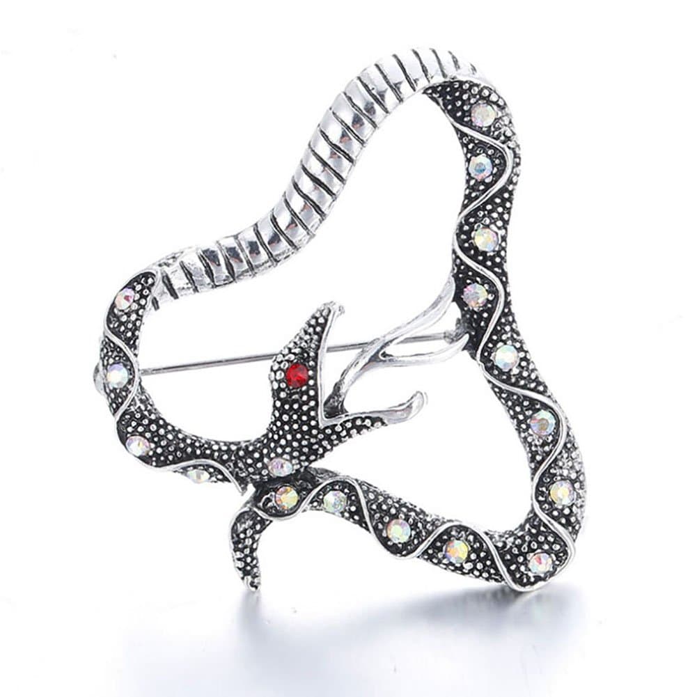 Winwest snake brooch pin