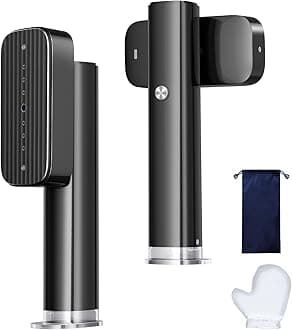 Steamer for Clothes, Portable Handheld Garment Steamer for Fabric Wrinkles Remover, 15s Fast Heat-up, 90ml Water Tank with Heat-Resistant Gloves, Convenient clothes steamer for Home, Office and Travel