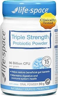 Triple Strength Broad Spectrum Probiotic, 96 Billion CFU & 15 Diverse Strains, Advanced Formulated for Digestive Health & Immune Health, Probiotics for Women & Men - 30 Veg Capsules