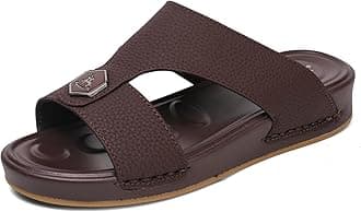 CaretticOArabic Slippers Men's Sandal Light Weight Slip On Ultra Soft Massage Grip Breathable Medical Water Proof Traditional Outdoor Arabic Sandals for Slippers Men