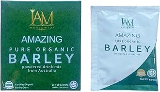 Pure Barley Powdered Drink Mix Organic Barley Green Natural Blend