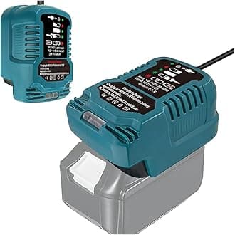 Charges for Makita 18V Max Li Ion Batteries Replacement Fast Charger for 18v Battery Charger Compatible with Makita 14.4-18V Battery bl1430 bl1440 bl1450 bl1460 bl1830 bl1840 bl1850