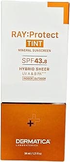 Dermatica Ray Protect Tint Mineral Sunscreen SPF 43.8 | For All Skn Type