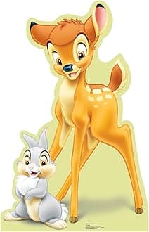 Advanced Graphics Lifesize Wall Decor Cardboard Standup Poster Bambi and Thumper