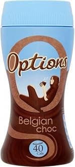 Options Belgian Chocolate Jar 220g
