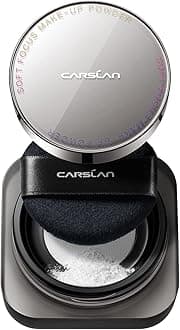 CARSLAN Oil Control Waterproof Loose Face Powder, Translucent Powder Setting Powder, Shine Free Matte Finishing Powder, 24H Longlasting Powder Makeup, 02 for oily skin (0.28Oz)