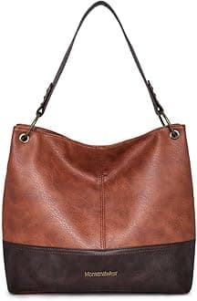 Hobo Bag for Ladies Shoulder Handbags with Back Pocket