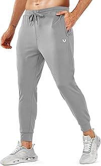NORTHYARD Men's Joggers Pants with Zipper Pockets Lightweight Sweatpants Athletic Running Workout Track Pants for Men