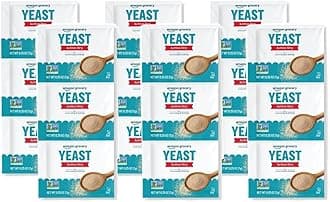 Amazon Fresh, Active Dry Yeast, 0.75 Oz, (Pack of 18)