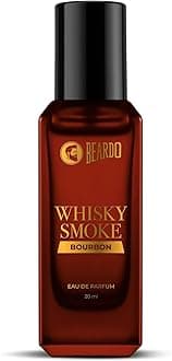 Bourbon Whisky Smoke Perfume For Men, 20Ml | Oriental, Woody, Leathery | Long Lasting Mens Perfume | Best Date Night Fragrance Body Spray For Men | Christmas Gift For Men | Gift For Friends