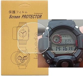 VRWOX 3 Pcs TPU watch Screen protector Full Coverage HD Clear Anti-Bubble and Anti-Scratch Anti-scratch High Definition For(GW-9400)