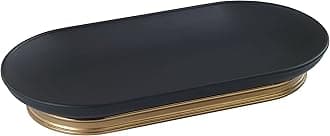 Avanti Linens Memphis Collection, Vanity Tray, Black