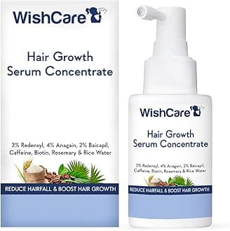 Hair Growth Serum with Rosemary, Redensyl, Anagain, Baicapil, Caffeine, Biotin