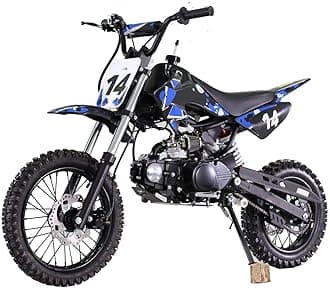 110cc Dirt Bike Pit Bike Kids Dirt Pitbike 110 Dirt Pit Bike (Blue)