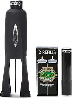 12240 Legacy Wine Bottle Opener with 3 Refill Cartridges 13238