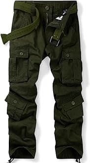 mens Cargo Casual Pants