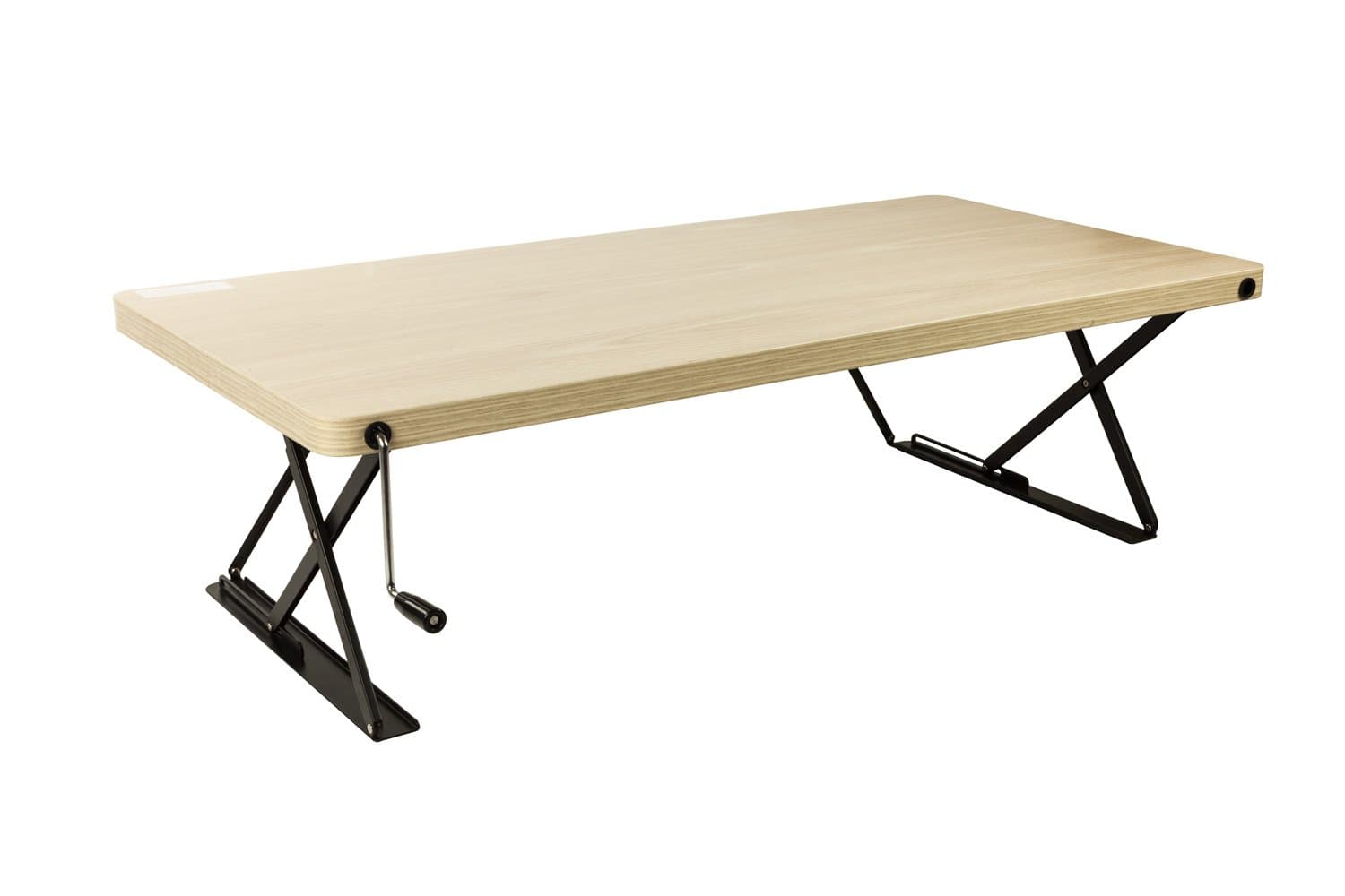 Halter Manual Adjustable Height Table Top Sit/Stand Desk …