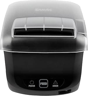 SAM4s GIANT100 Compact 3" Thermal POS Printer USB Serial Ethernet, Splash Cover Included, Black