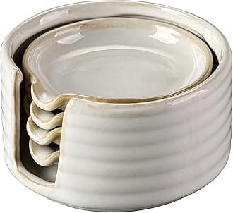 sauce dishes with holder