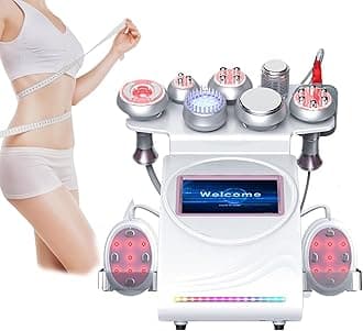 Radio Frequency Skin Tightening Ultrasonic Cavitation Body Sculpting Machine,9 In 1 Body Shaping And Weight, Loss Device Tightens Skin Rf 80k Cavitation Ultrasound Vacuum