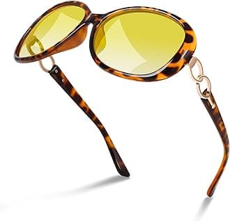 Sunier Sunglasses Womens Polarized Trendy Oversized Sun Glasses Fashion Ladies Shades 100% UV400 Protection S85