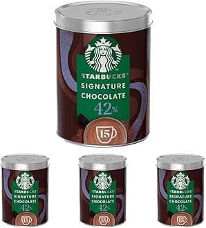 Signature Chocolate 42 Percent Cocoa Powder, Brown, 330 g (Pack of 4)