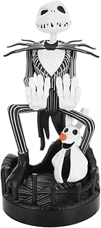Cableguys The Nightmare Before Christmas Jack Skellington Controller Holder & Phone Stand - Gaming Accessories for Room, Suitable for Xbox, PlayStation & Most Standard Game Controllers