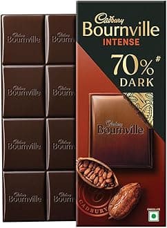 Cadbury Bournville Rich Cocoa 70% Dark Chocolate Bar, 75 Gm