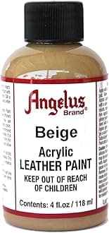 Angelus Acrylic Leather Paint Beige 4oz
